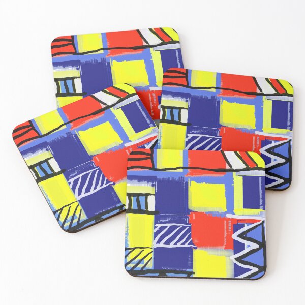 Item preview, Colored block house designed and sold by Rene-Martin.