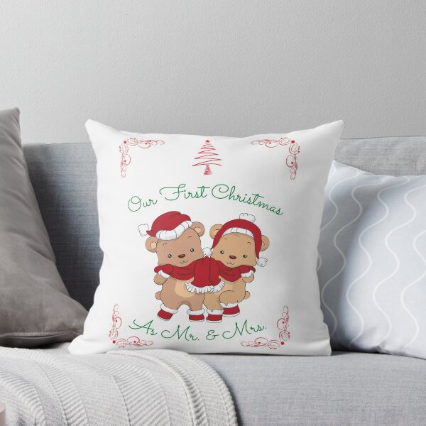 Item preview, First Christmas As Mr & Mrs designed and sold by MoonBehindDHill.