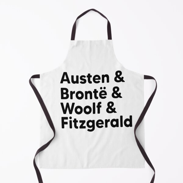 Item preview, Classic Literature Authors - Black Helvetica (Austen and Bronte and Woolf and Fitzgerald) designed and sold by Heddar Badreddine.