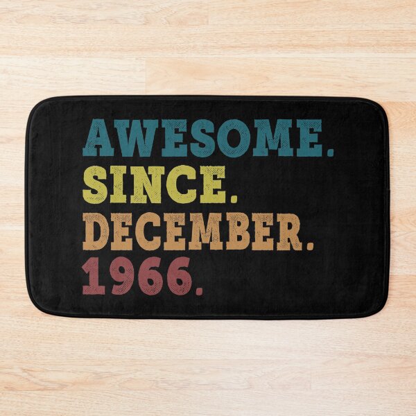 Item preview, Awesome Since December 1966 Retro Vintage 55th Birthday Gift designed and sold by designbychow.