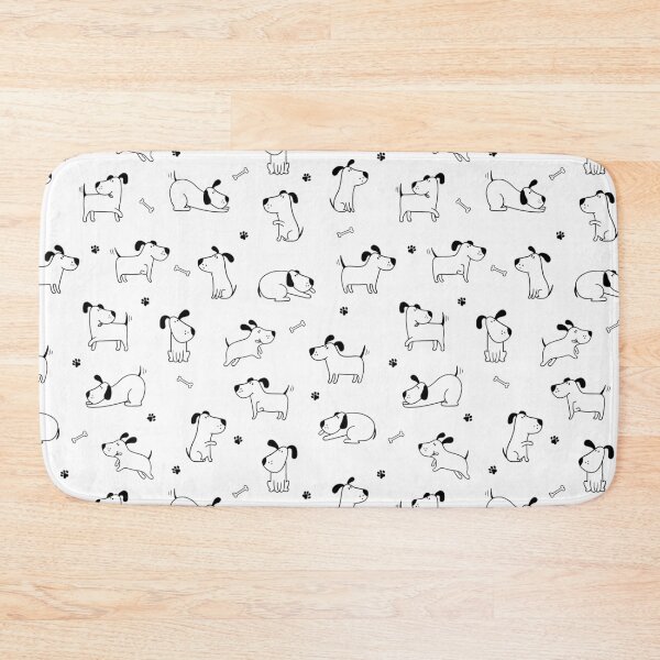 Item preview, Cartoon funny dogs in doodle style designed and sold by IrinaOstapenko.