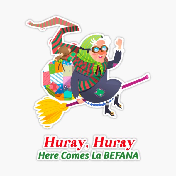 Italian Befana Stickers for Sale