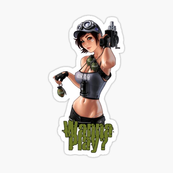 Item preview, Grenade Girl - Wanna Play? designed and sold by StReaKeR818.