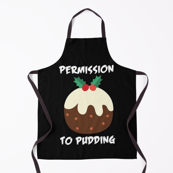 Item preview, Permission to Pudding - Funny | Witty Christmas pudding design designed and sold by HROC.