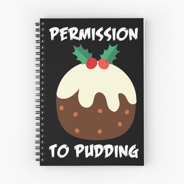 Item preview, Permission to Pudding - Funny | Witty Christmas pudding design designed and sold by HROC.