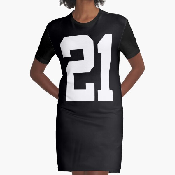 21 American Football Classic Vintage Sport Jersey Number in black