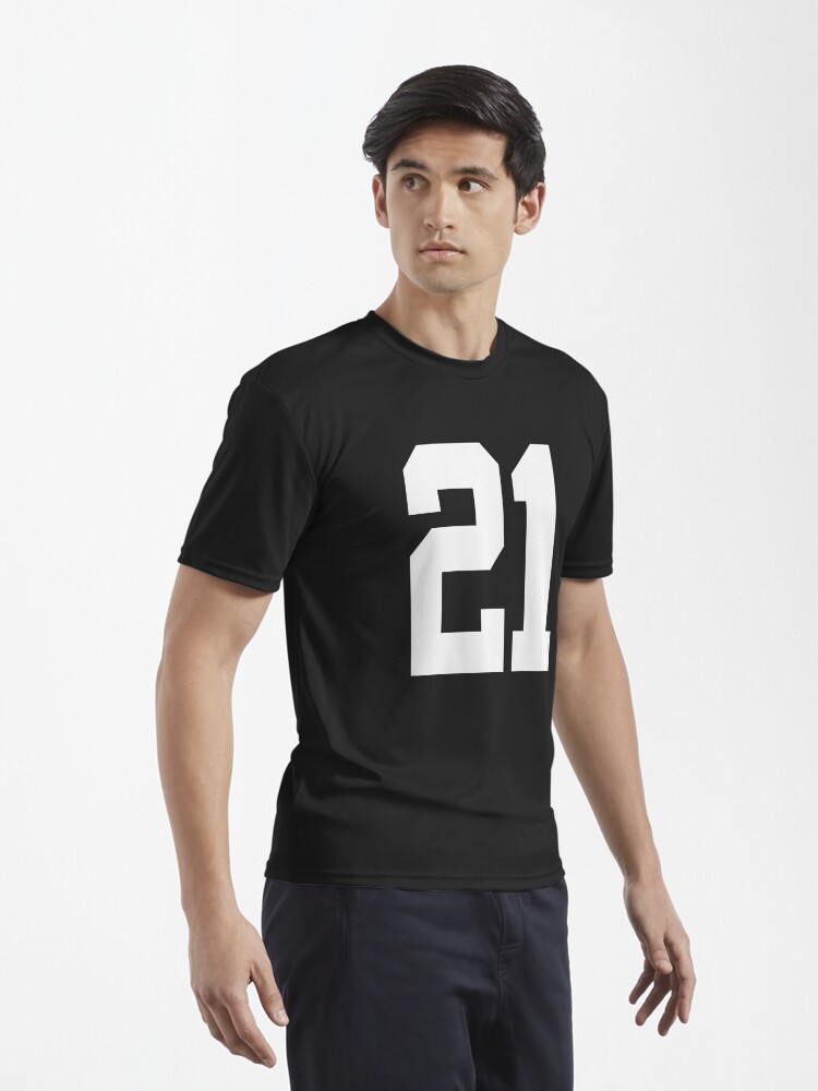 21 American Football Classic Vintage Sport Jersey Number in black