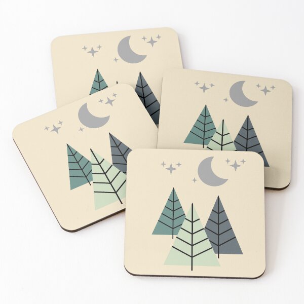Item preview, Trees At Night designed and sold by cerenalkan.
