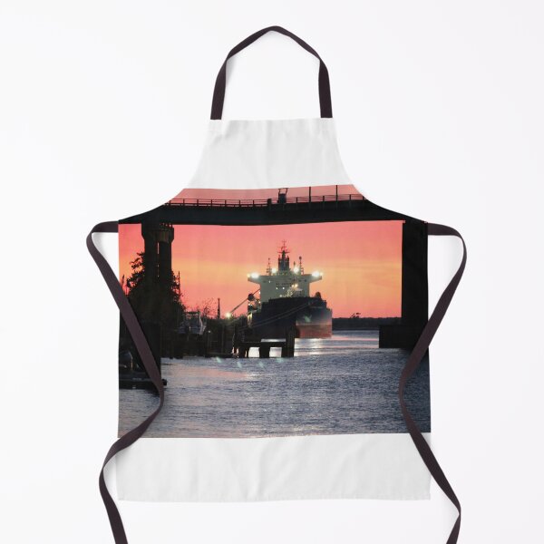 Item preview, Cargo Ship At Sunset designed and sold by Cynthia48.
