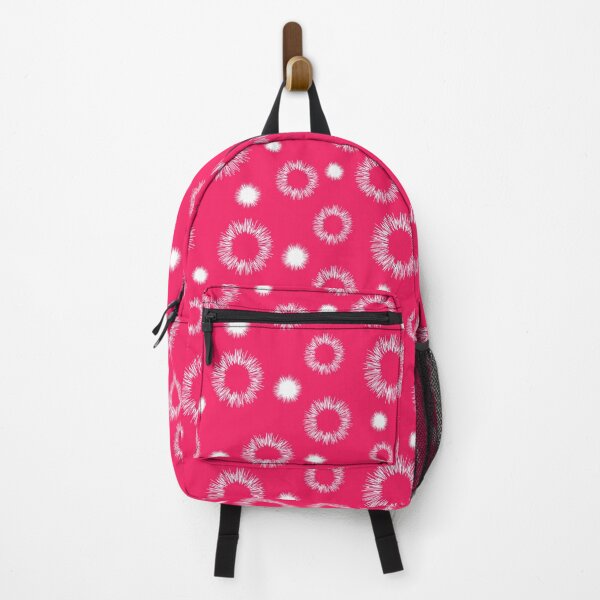Item preview, Abstract pink pattern with white stars designed and sold by irisman.
