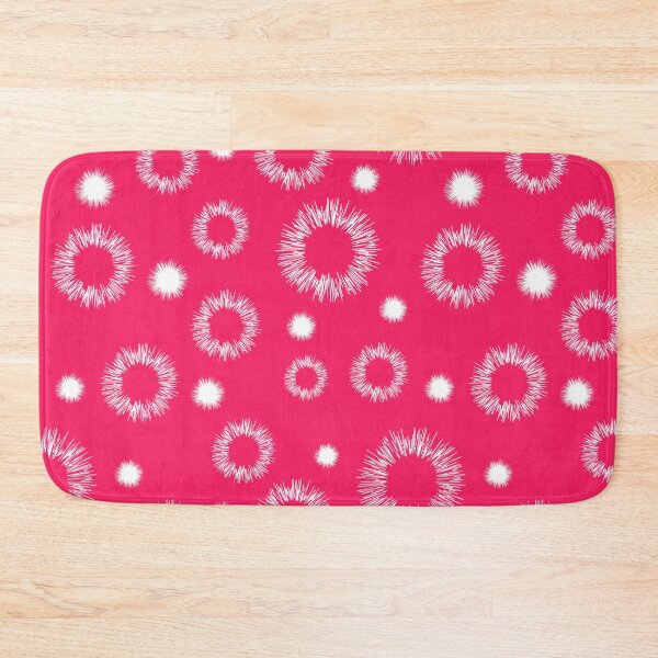 Item preview, Abstract pink pattern with white stars designed and sold by irisman.