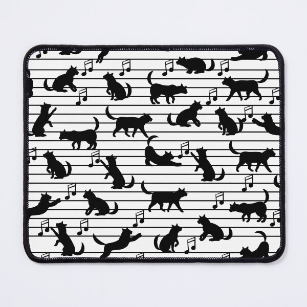 Item preview, Cute Black Kawaii Cats Funny Playing With Music Notes Socks Gift Idea For Musical Who Loves Cats designed and sold by NOorYES.