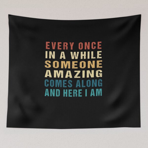 Item preview, Every Once in a while Someone Amazing Comes Along Vintage T-Shirt designed and sold by midodesign20.