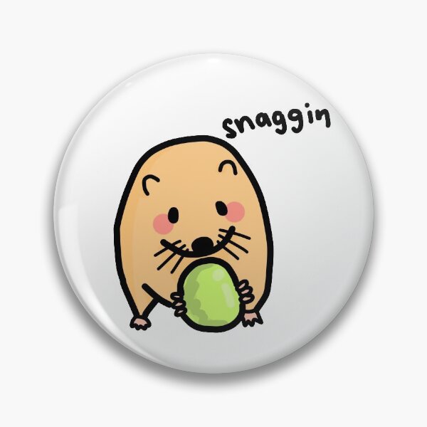 Artikelvorschau, Kawaii Hamster naschen eine Traube entworfen und verkauft von GLwithUs.