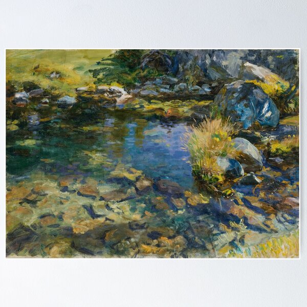 Artikelvorschau, Alpine Pool (1907) von John Singer Sargent entworfen und verkauft von Designedbysm.