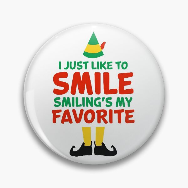 Item preview, I like to smile smilings my favorite - funny elf designed and sold by AllboutTeesigns.