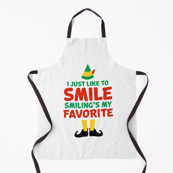 Item preview, I like to smile smilings my favorite - funny elf designed and sold by AllboutTeesigns.