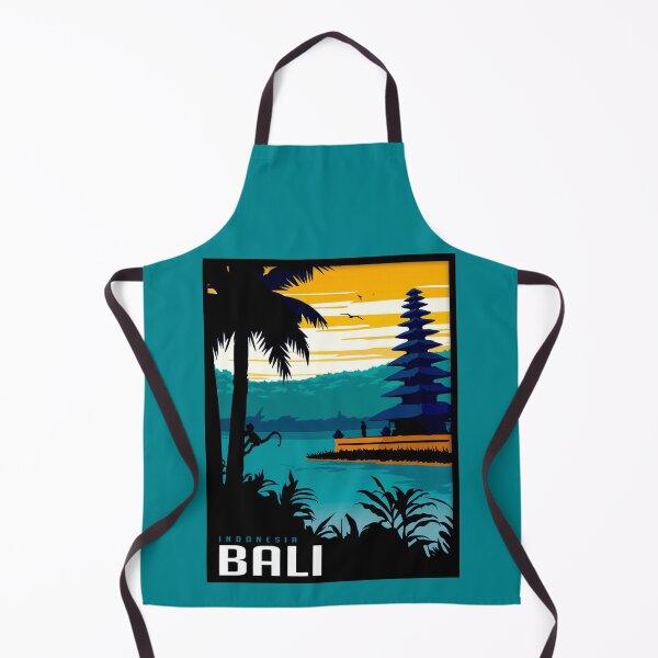 Item preview, BALI : Tourism Indonesia Advertising Temple Print designed and sold by posterbobs.