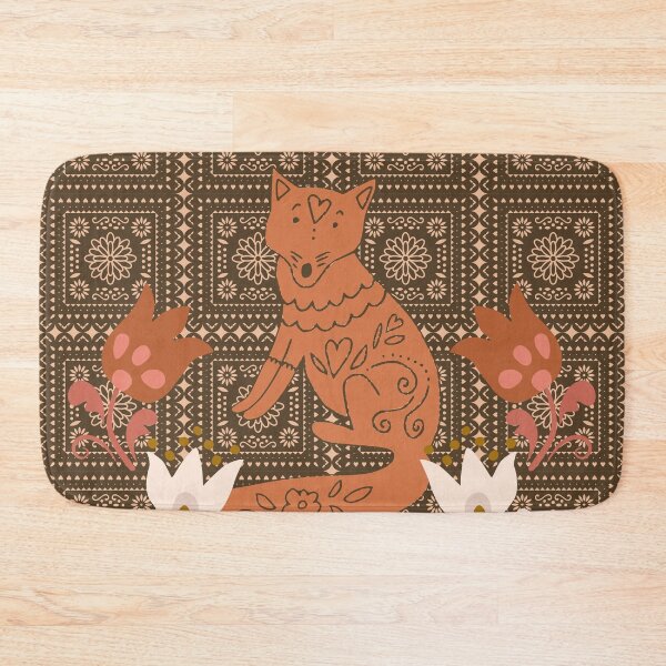 Item preview, Folklore fox designed and sold by Dolyaz.