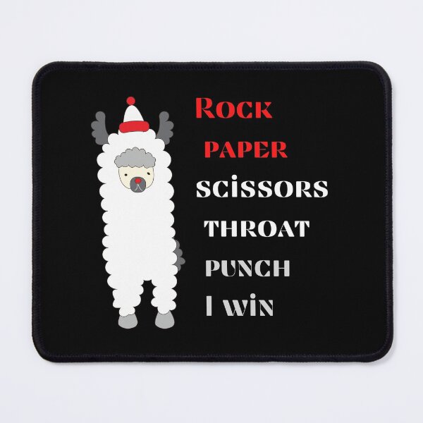 Item preview, Rock paper scissors throat punch I win Cap designed and sold by lhousshop.