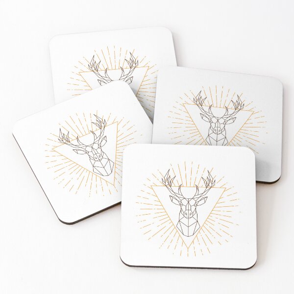 Item preview, Geometric deer  designed and sold by Dolyaz.