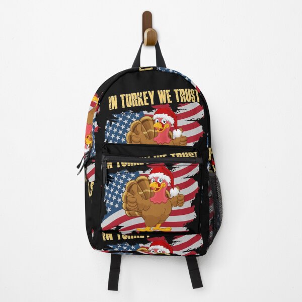 Item preview, In Turkey we trust Christmas bird design! Funny | patriotic Christmas Turkey design! designed and sold by HROC.