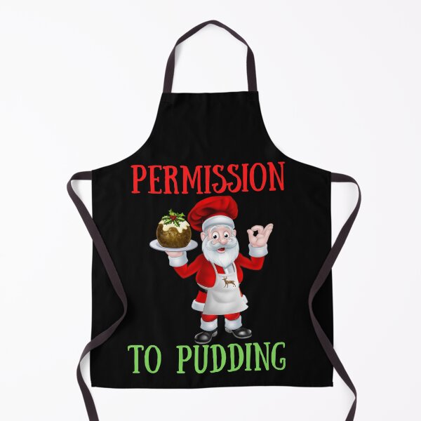 Item preview, Permission to Pudding - Funny | Witty Christmas pudding design designed and sold by HROC.