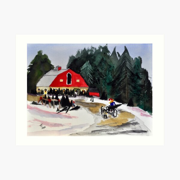Tree Farm Art Print