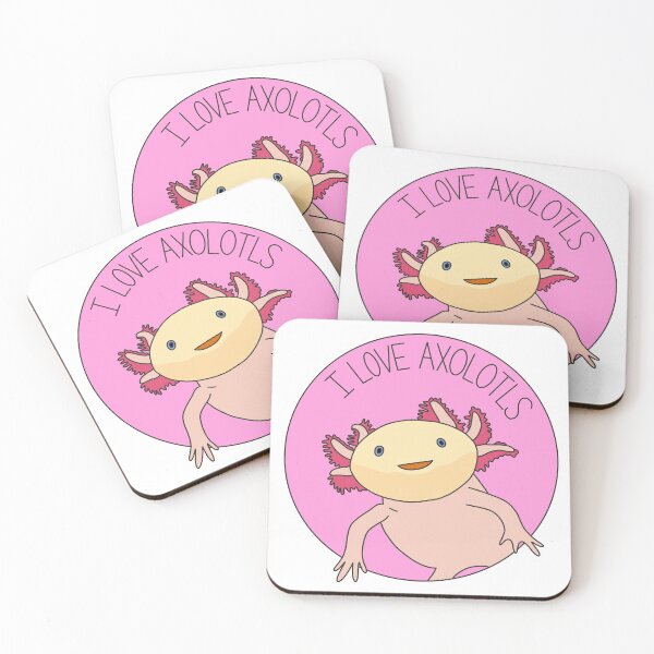 Item preview, I love axolotls designed and sold by PeachCatDesigns.