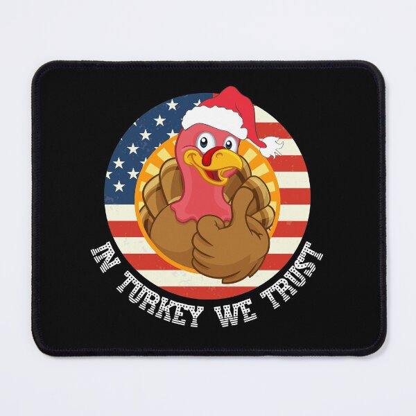 Item preview, In Turkey we trust Christmas bird design! Funny | patriotic Christmas Turkey design! designed and sold by HROC.