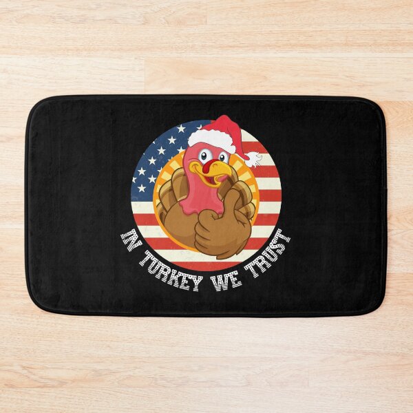 Item preview, In Turkey we trust Christmas bird design! Funny | patriotic Christmas Turkey design! designed and sold by HROC.