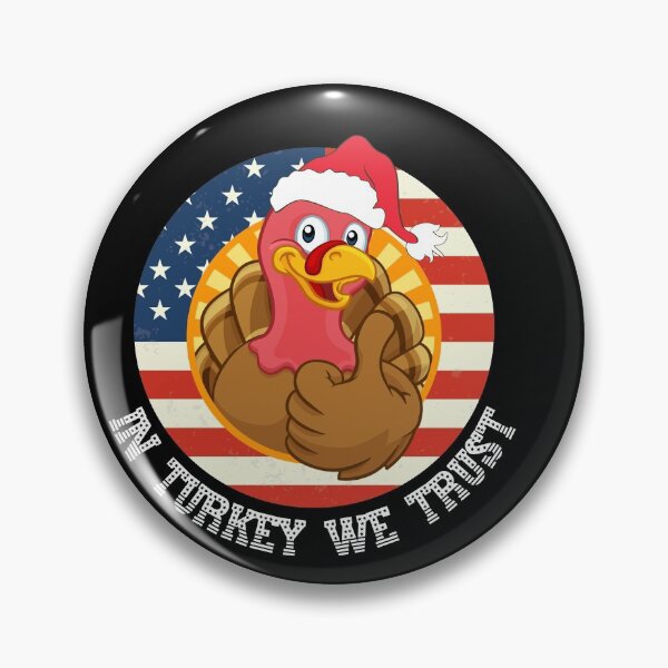 Item preview, In Turkey we trust Christmas bird design! Funny | patriotic Christmas Turkey design! designed and sold by HROC.