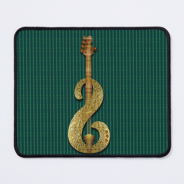 Item preview, Golden Guitar (Green BG) designed and sold by Vk91art.