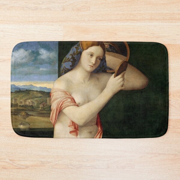 Item preview, Giovanni Bellini - Giovane donna nuda allo specchio designed and sold by Lefteris Betsis.
