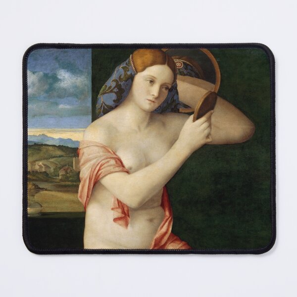 Item preview, Giovanni Bellini - Giovane donna nuda allo specchio designed and sold by Lefteris Betsis.