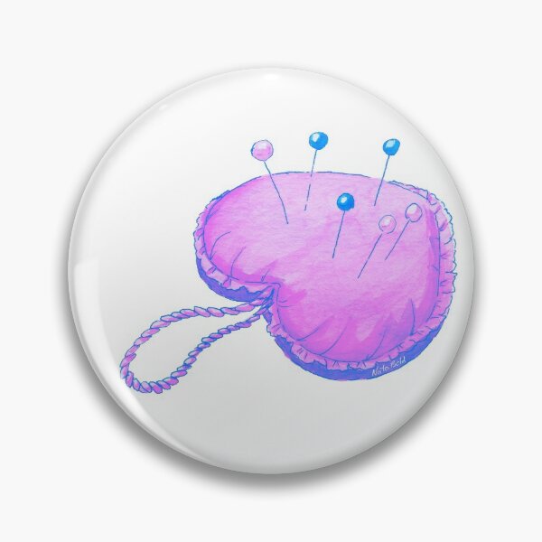Item preview, Pale Pimk Watercolor Pincushion designed and sold by NataBold.
