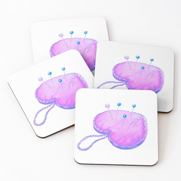 Item preview, Pale Pimk Watercolor Pincushion designed and sold by NataBold.