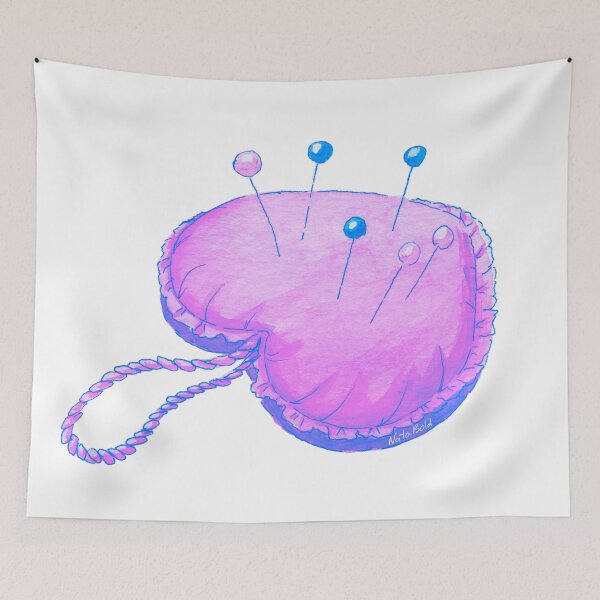 Item preview, Pale Pimk Watercolor Pincushion designed and sold by NataBold.