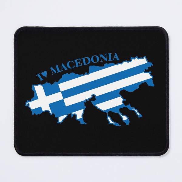 Item preview, Macedonia flag map designed and sold by Lefteris Betsis.