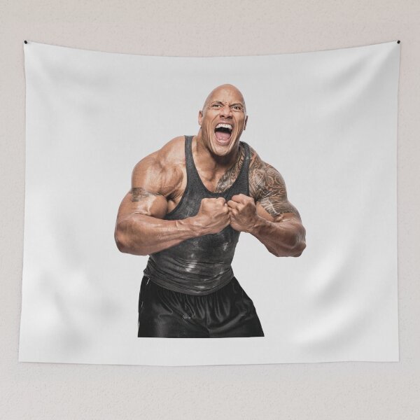 Item preview, Dwayne Johnson Art designed and sold by renagani23.