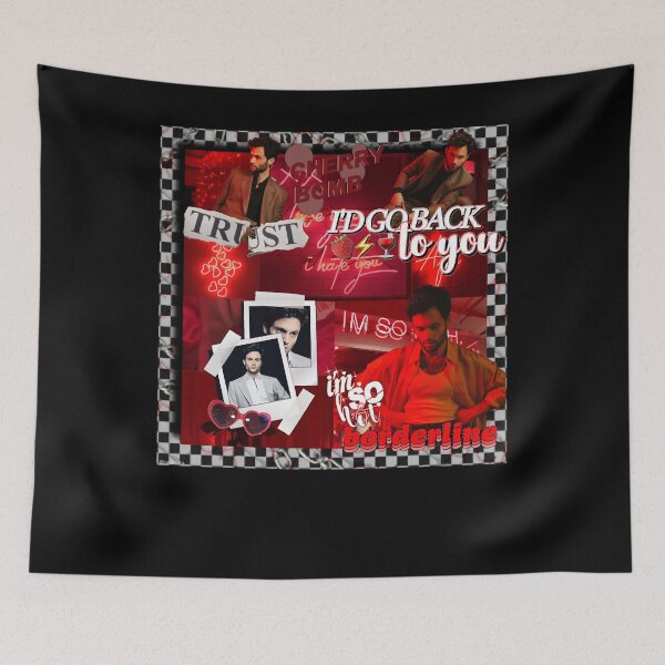 Item preview, Funny Gift Penn Badgley Retro Wave designed and sold by JoyDicki.