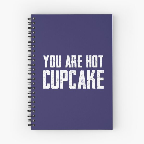 Item preview, You're Hot Cupcake (Dark Blue BG - Version 2) designed and sold by FilipeFerreira.