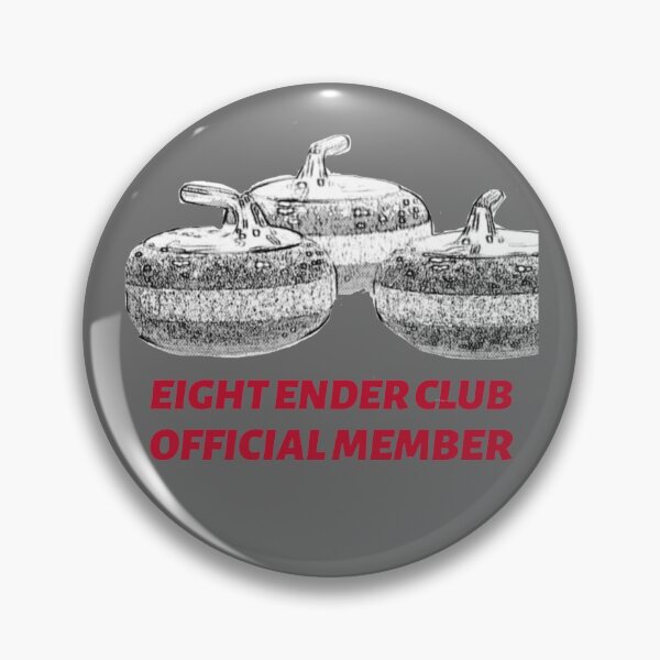 Item preview, Eight Ender Club Curling Rocks-grey designed and sold by VJKTees.