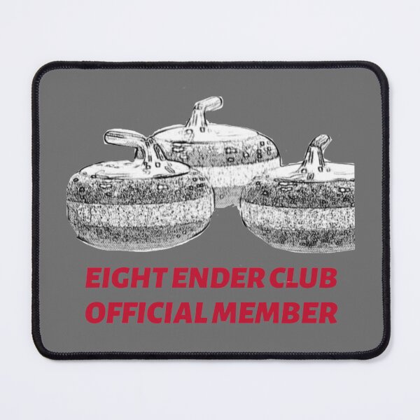 Item preview, Eight Ender Club Curling Rocks-grey designed and sold by VJKTees.