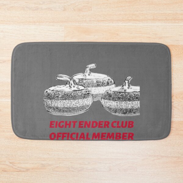 Item preview, Eight Ender Club Curling Rocks-grey designed and sold by VJKTees.