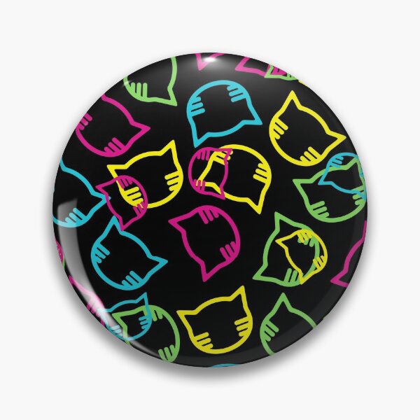 Item preview, Cool Colorful Neon Cats Pattern Socks Gift Idea For Cat Lovers designed and sold by Dr.YesOrNo.