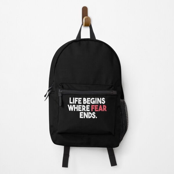 Item preview, Life Begins Where Fear Ends. designed and sold by Heddar Badreddine.