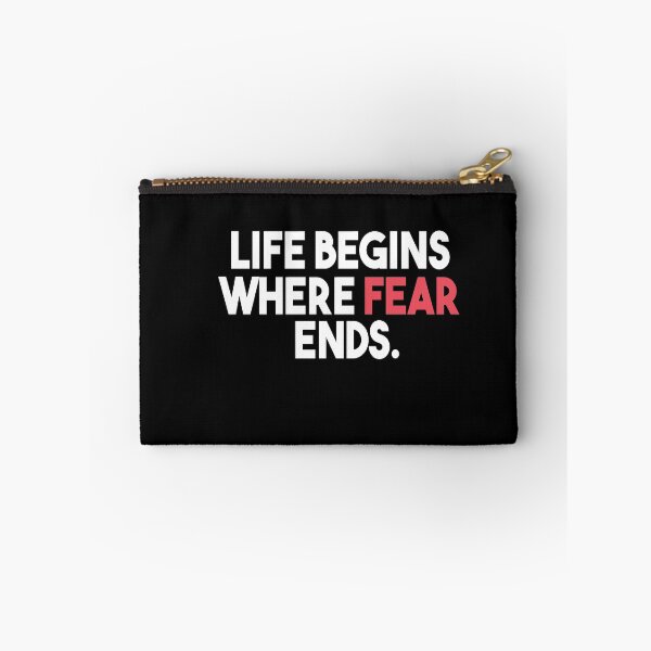 Item preview, Life Begins Where Fear Ends. designed and sold by Heddar Badreddine.