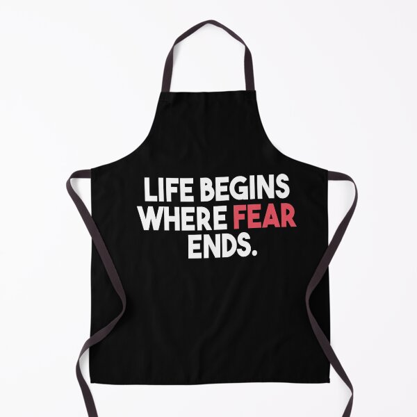Item preview, Life Begins Where Fear Ends. designed and sold by Heddar Badreddine.