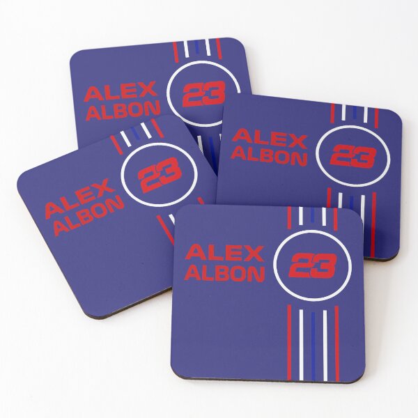 Item preview, Alex Albon 23 race number with Thailand flag designed and sold by Beetle-Indust.